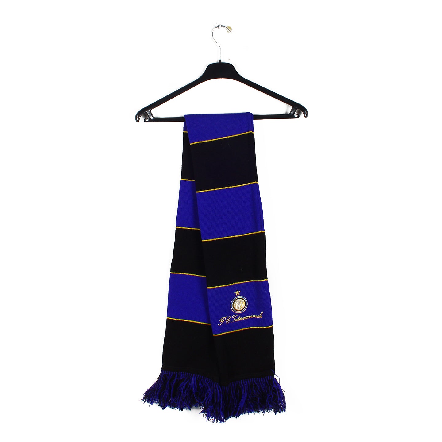 CLASSIC VINTAGE INTER MILAN ITALY SERIE A FOOTBALL SUPPORTERS FAN SCARF | UK CLASSIC VINTAGE INTER MILAN ITALY SERIE A FOOTBALL SUPPORTERS FAN SCARF | UK