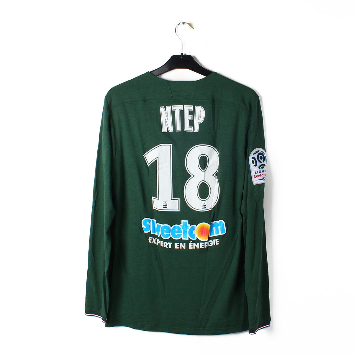 2017/18 - Saint-Etienne - Ntep #19 (L) [MATCH ISSUE]