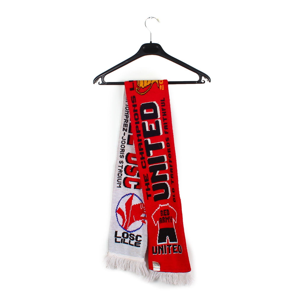 Maillot de football à manches longues Manchester United Nike rouge 2004-06 – Rokit