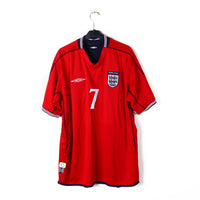 2002/04 - Angleterre - Beckham #7 (S)
