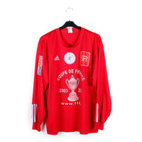 2003/04 - Coupe de France #9 (XL) [MATCH ISSUE]