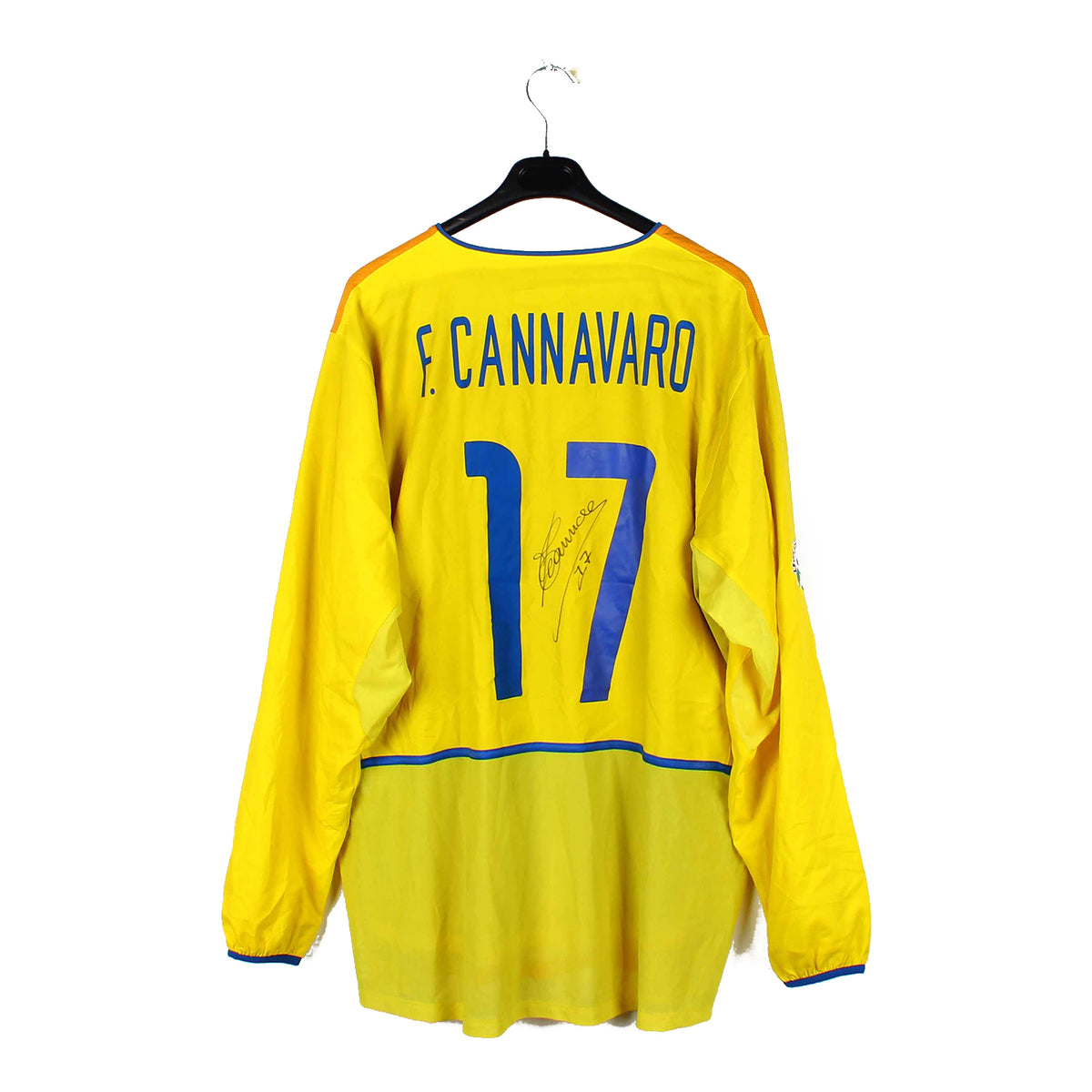 2002/03 - Inter Milan - Cannavaro #17 (XL) [stock pro] *signé*