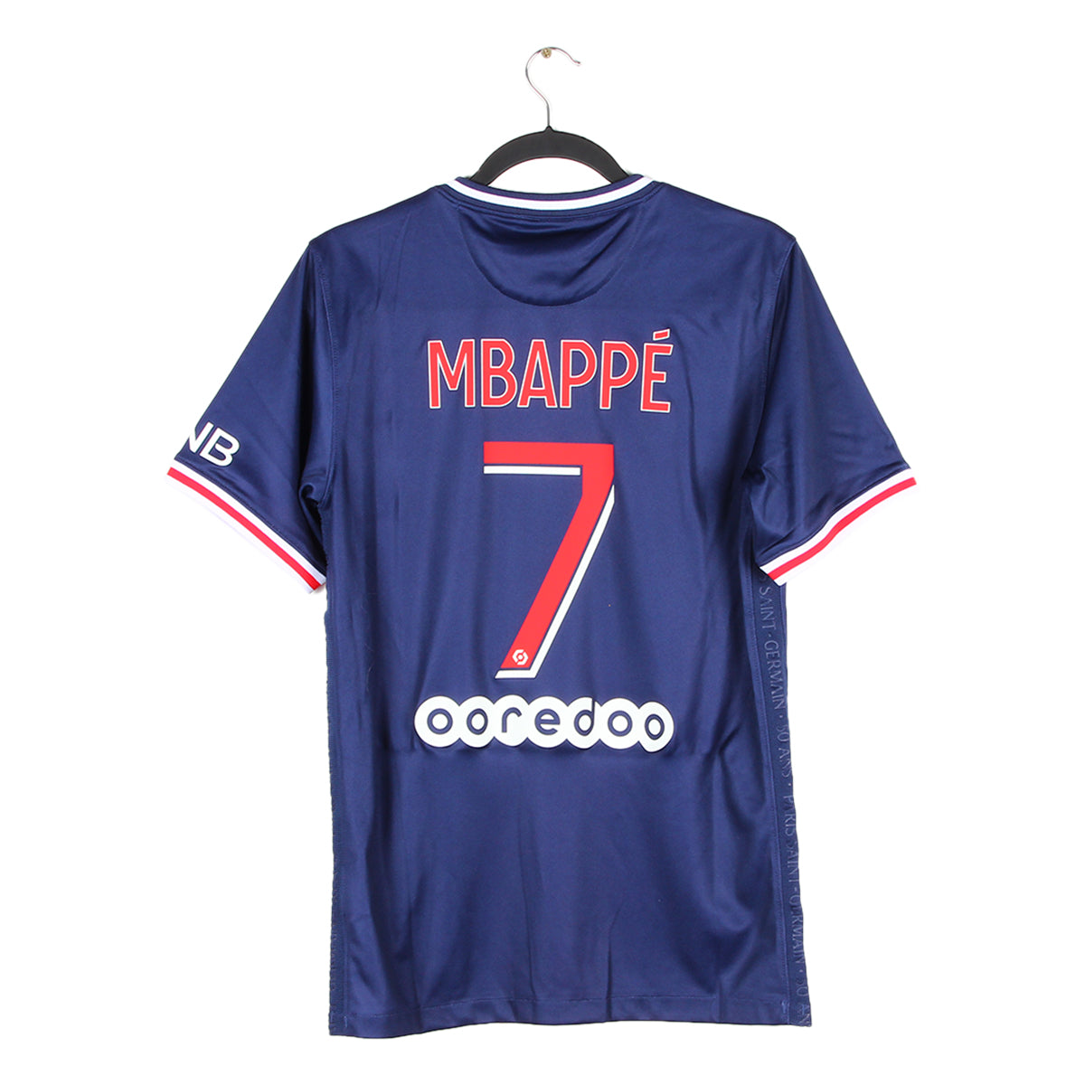 T-Shirt Officiel Paris Saint-Germain PSG - Kylian Mbappé - Homme, 100% Coton - Collection Licenciée T-shirt PSG Mbappé T-Shirt Officiel Paris Saint-Germain PSG - Kylian Mbappé - Homme, 100% Coton - Collection Licenciée T-shirt PSG Mbappé