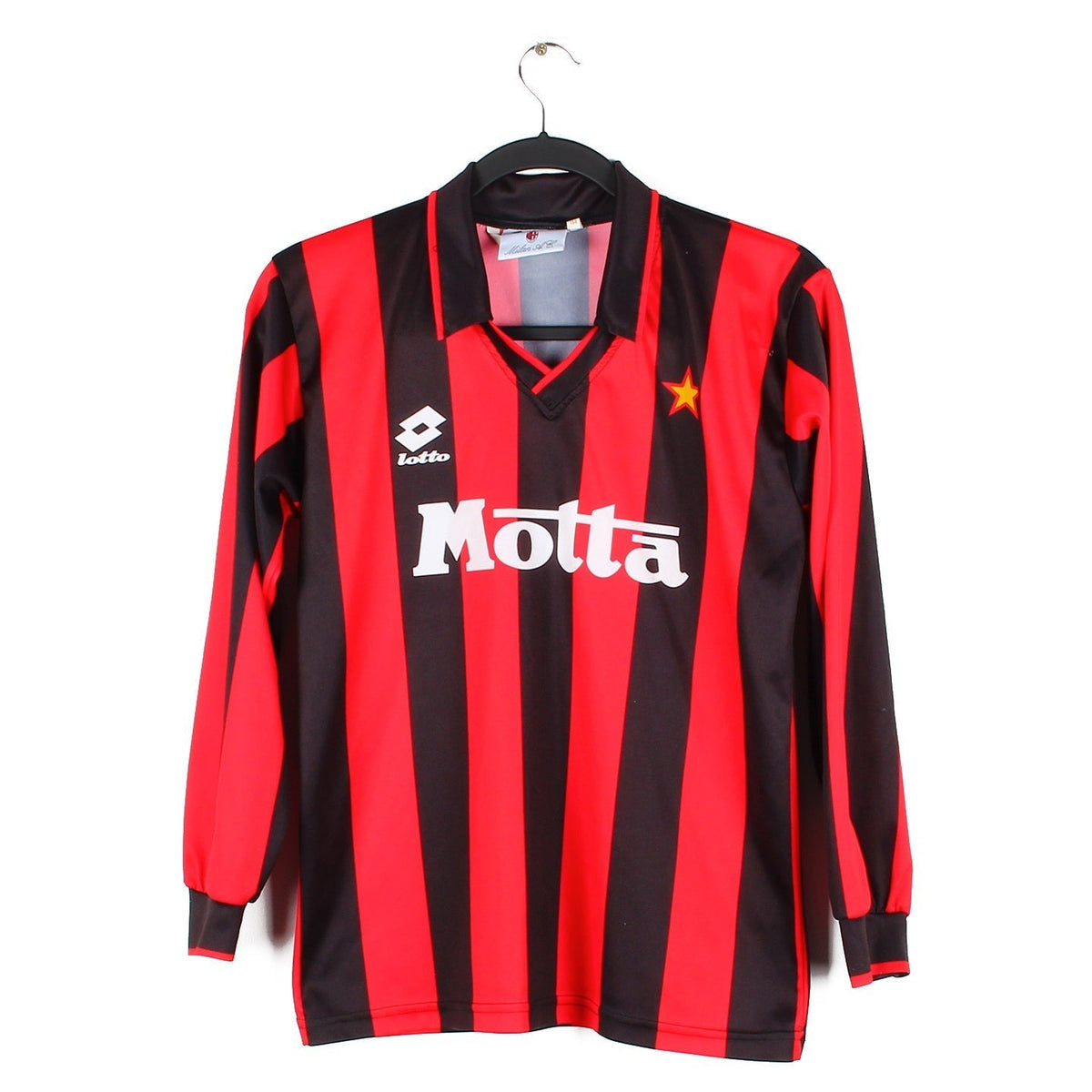 Maillots de foot vintage / rétro - The Football Market - Maillot Milan AC vintage domicile 1993-1994