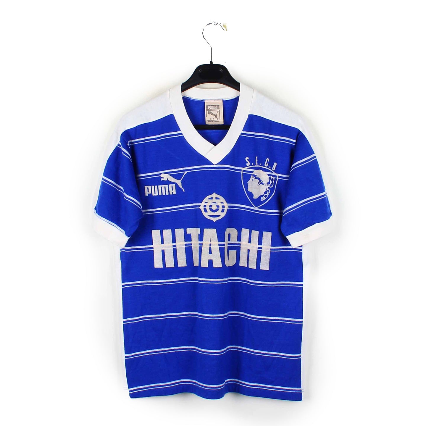 Maillot foot vintage Sporting Club de Bastia