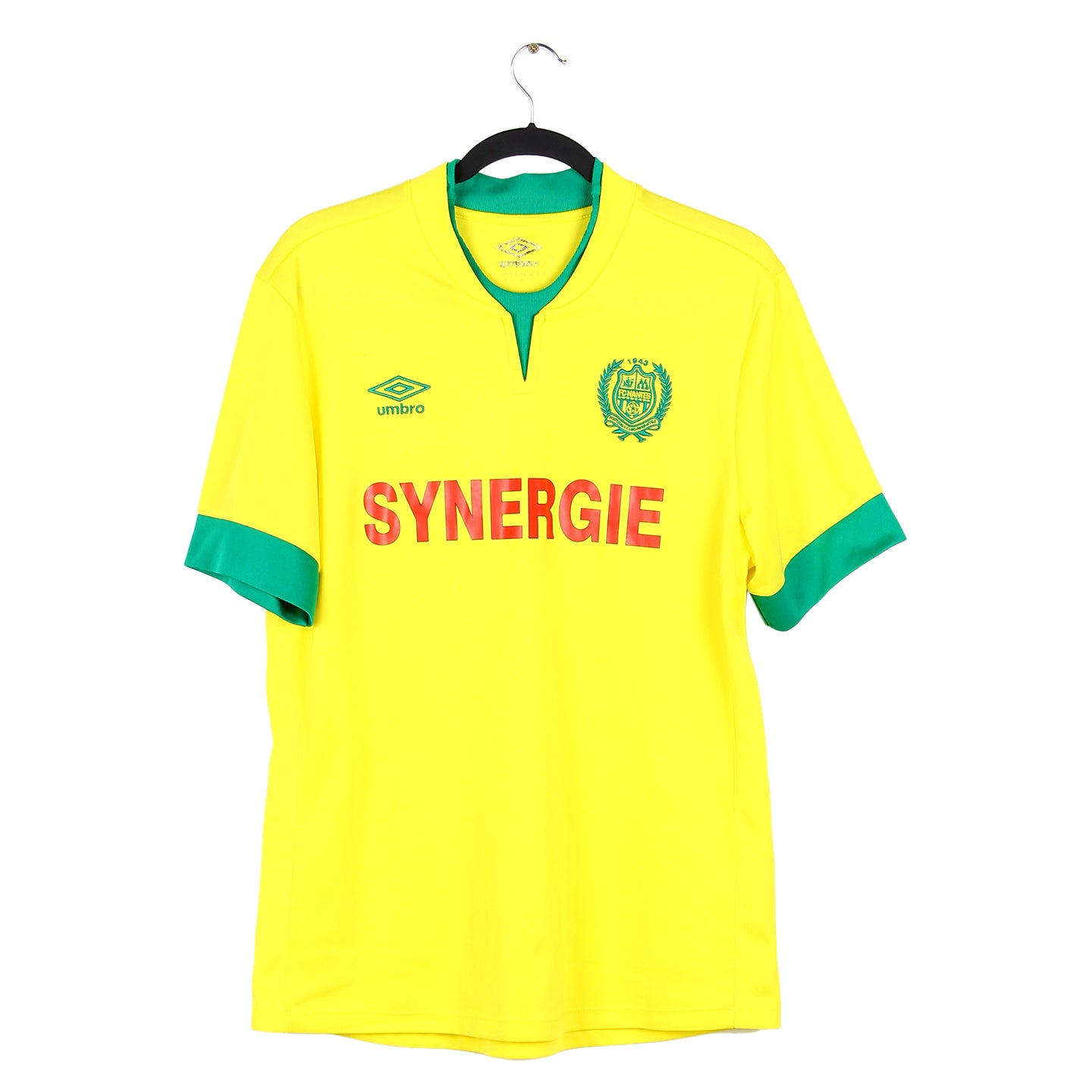 Sweat entraînement FC Nantes vert jaune 2022/23 sur