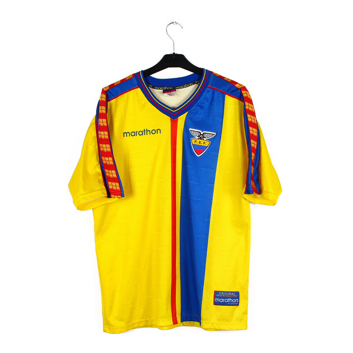 Maillot Equateur vintage qualifications Coupe du monde 2002 Vintage