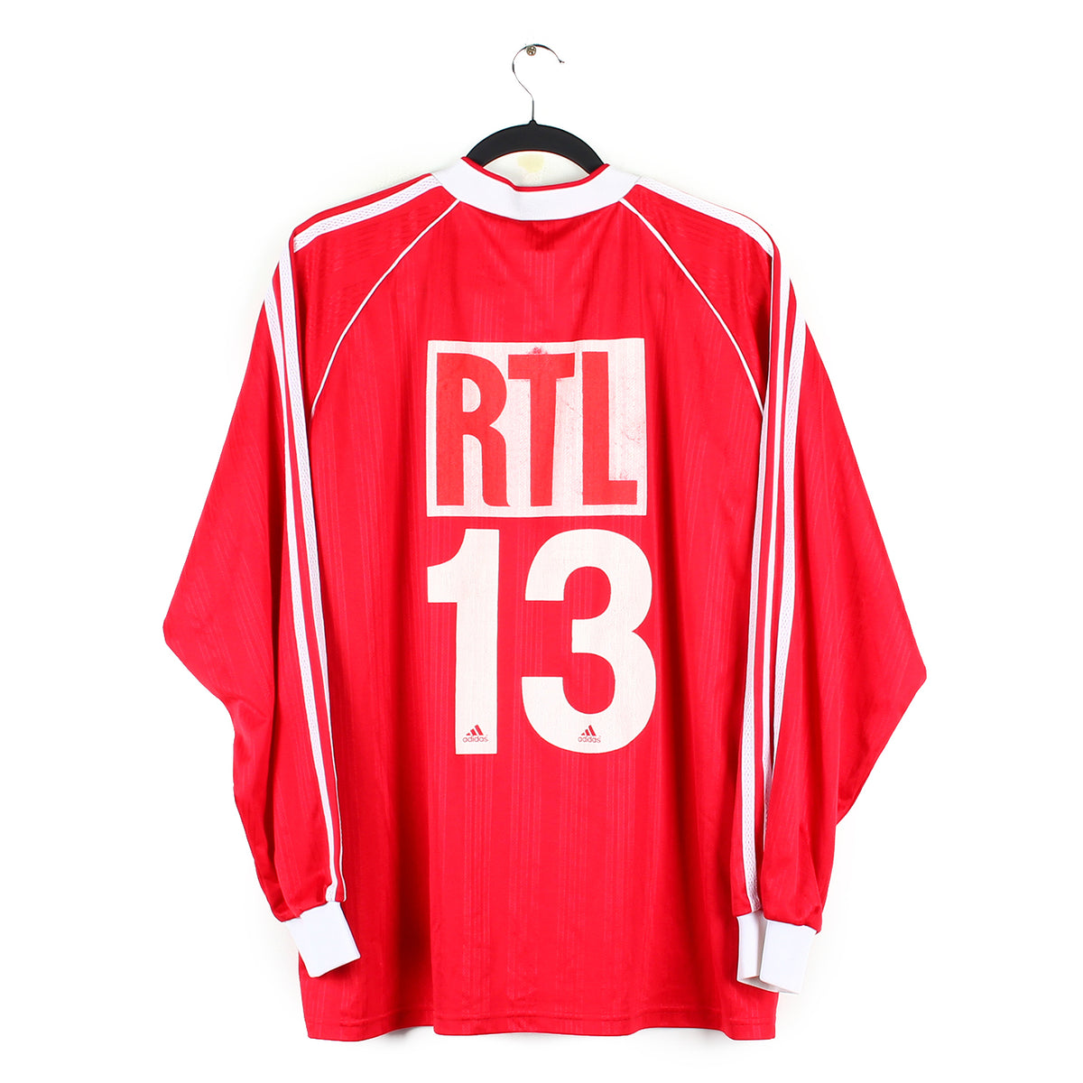 Maillot De Football Coupe De France Vintage - N°5 Vert - Taille XL - Porté - Collection TF1