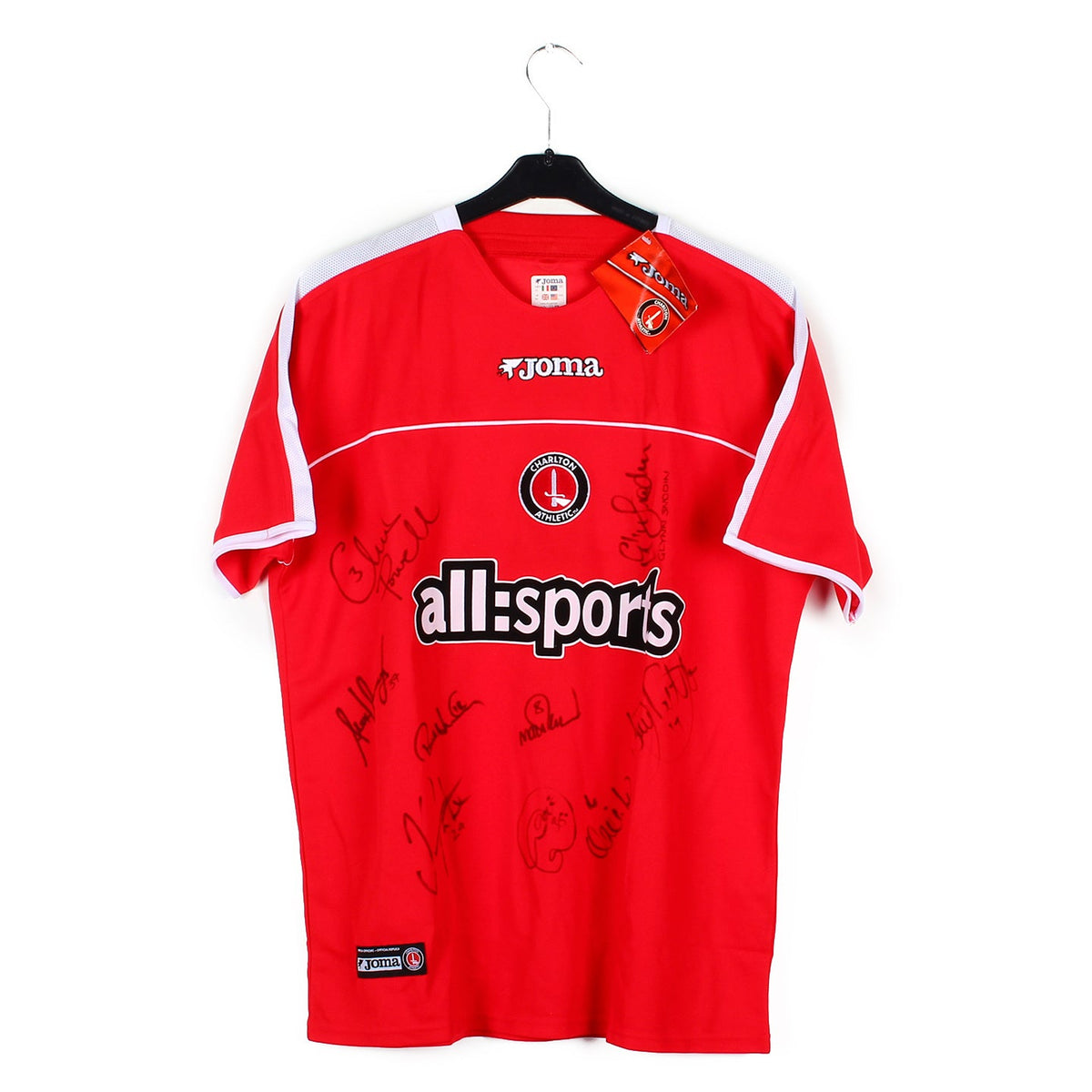 Charlton Athletic Home football shirt 2002 - 2003 Red Adults 46