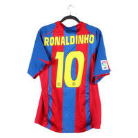 2004/05 - Barcelone - Ronaldinho #10 (XL)