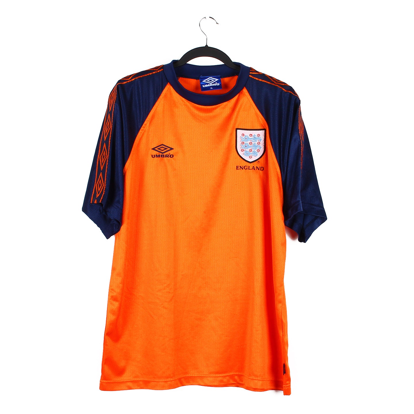 Maillot Vintage Angleterre 1998 – Longues Manches, Domicile, Tailles S à XL