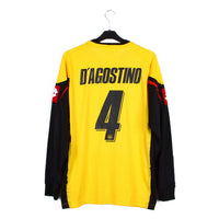 2007/08 - Udinese - D'Agostino #4 (2XL) [MATCH ISSUE]