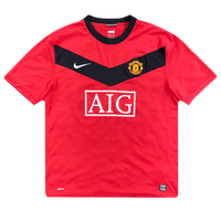 maillot manchester united vintage saison 2009-2010 aig nike