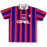 maillot bayer munich vintage saison 1995-1997 opel adidas