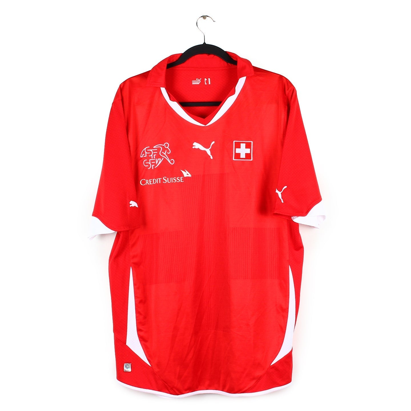 Maillot de foot vintage équipe de Suisse 2010-2011 Maillot de foot vintage équipe de Suisse 2010-2011