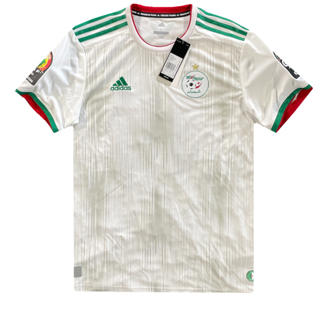 Maillot Algérie vintage floqué Delort (CAN 2019) – Vintage Football Area