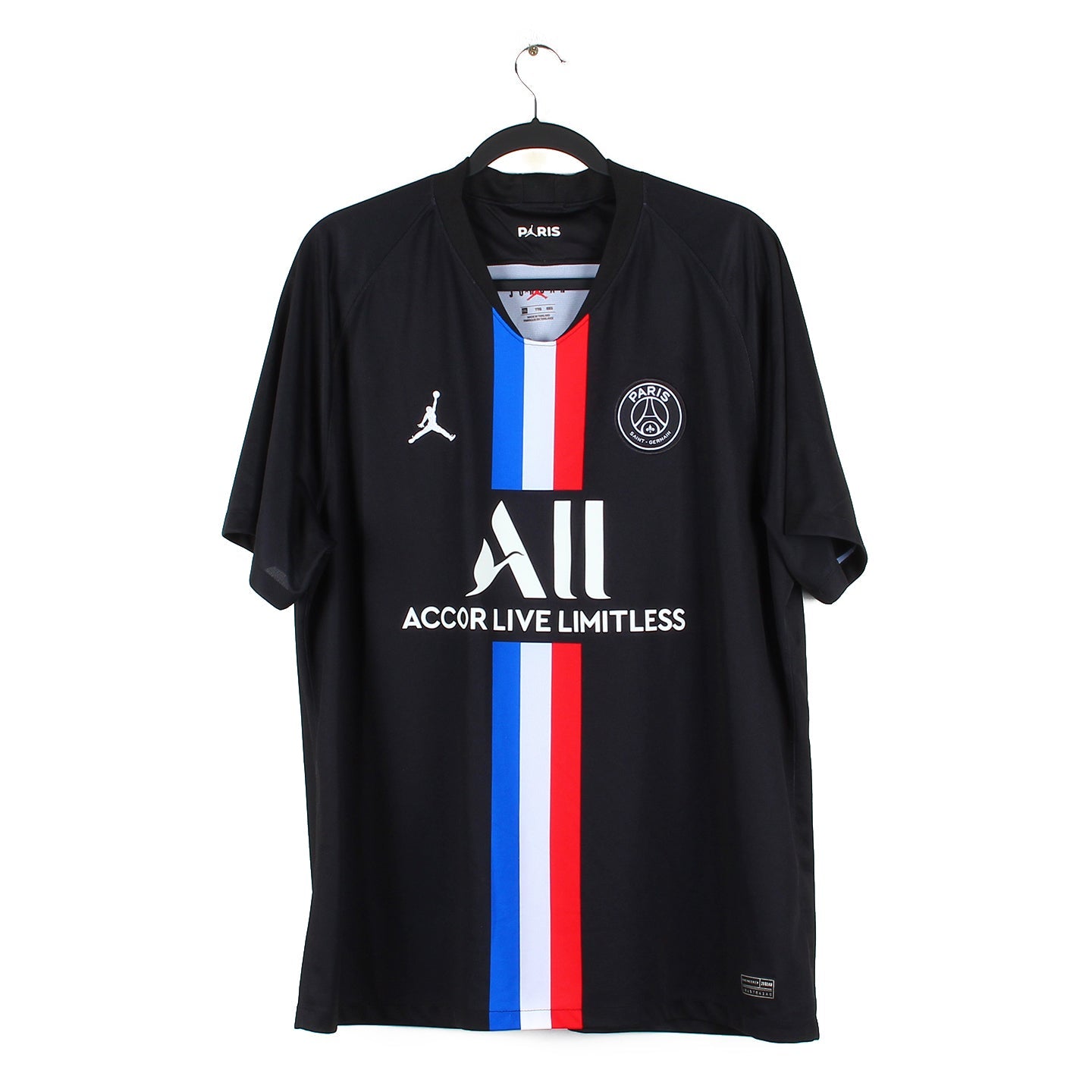 Flocage Officiel - Paris Saint-Germain, Barcola, 2024/2025, Home, Blan Flocage Officiel - Paris Saint-Germain, Barcola, 2024/2025, Home, Blan