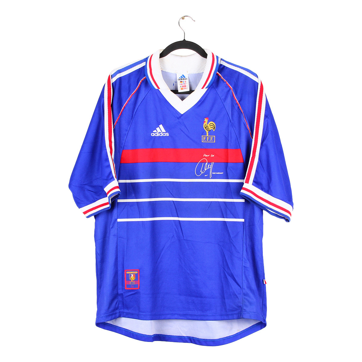 Maillot Equipe de France vintage (Coupe du Monde 1998) – Vintage Football Area Maillot Equipe de France vintage (Coupe du Monde 1998) – Vintage Football Area