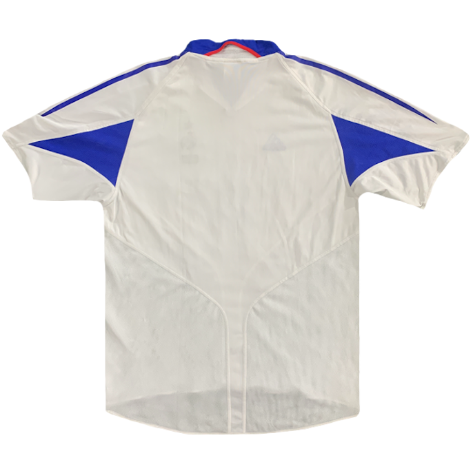 maillot equipe de france vintage blanc euro 2004 adidas FFF