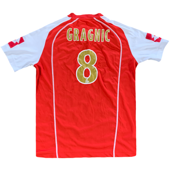 maillot gragnic stade de reims vintage saison 2007-2008 lotto