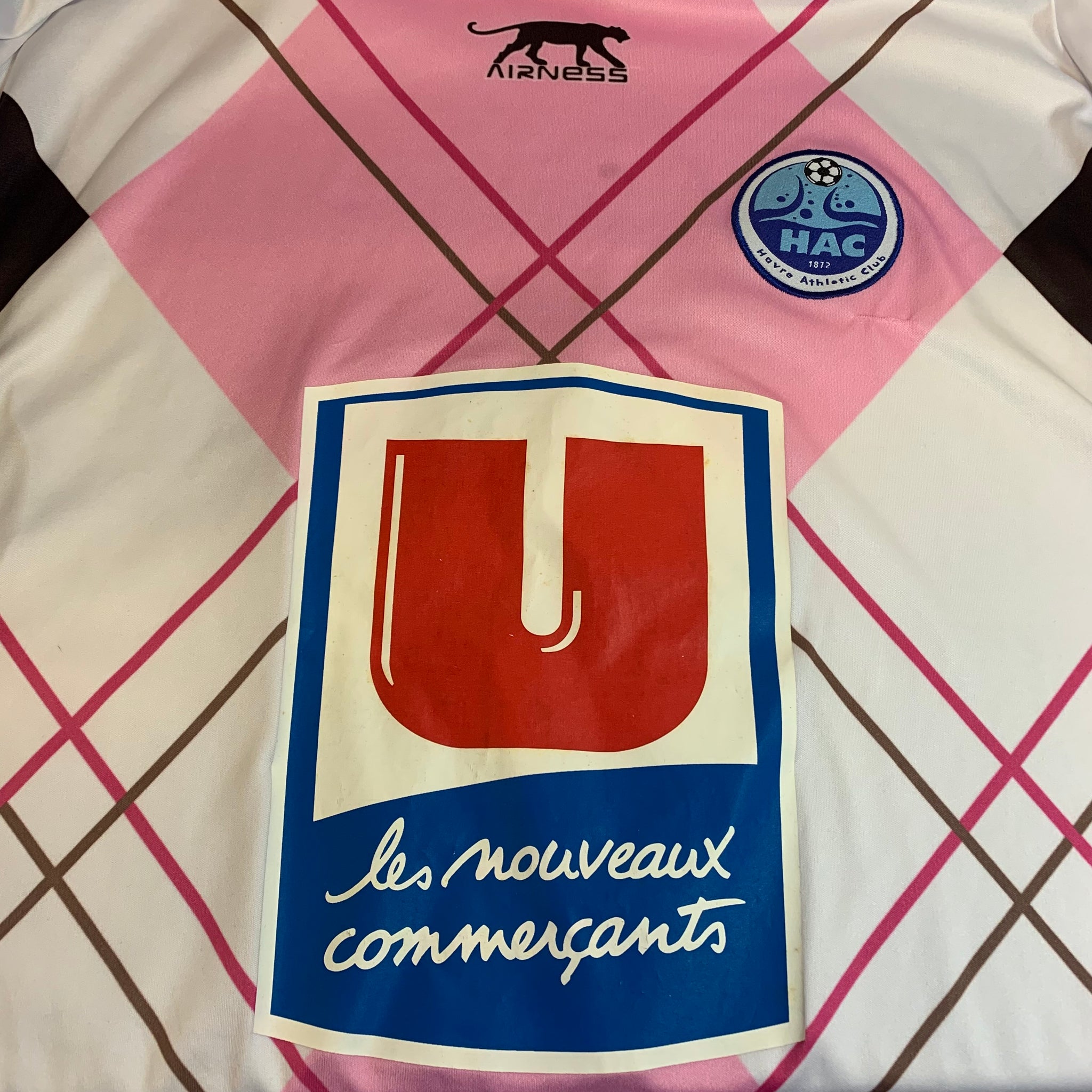 Maillot Le Havre HOME 2008-2009 – Matchworn Vintage NORO 23