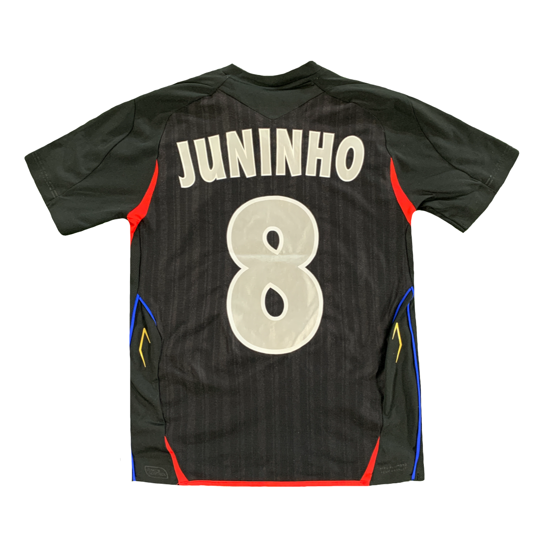 Dos maillot Juninho olympique lyonnais vintage saison 2007-2008