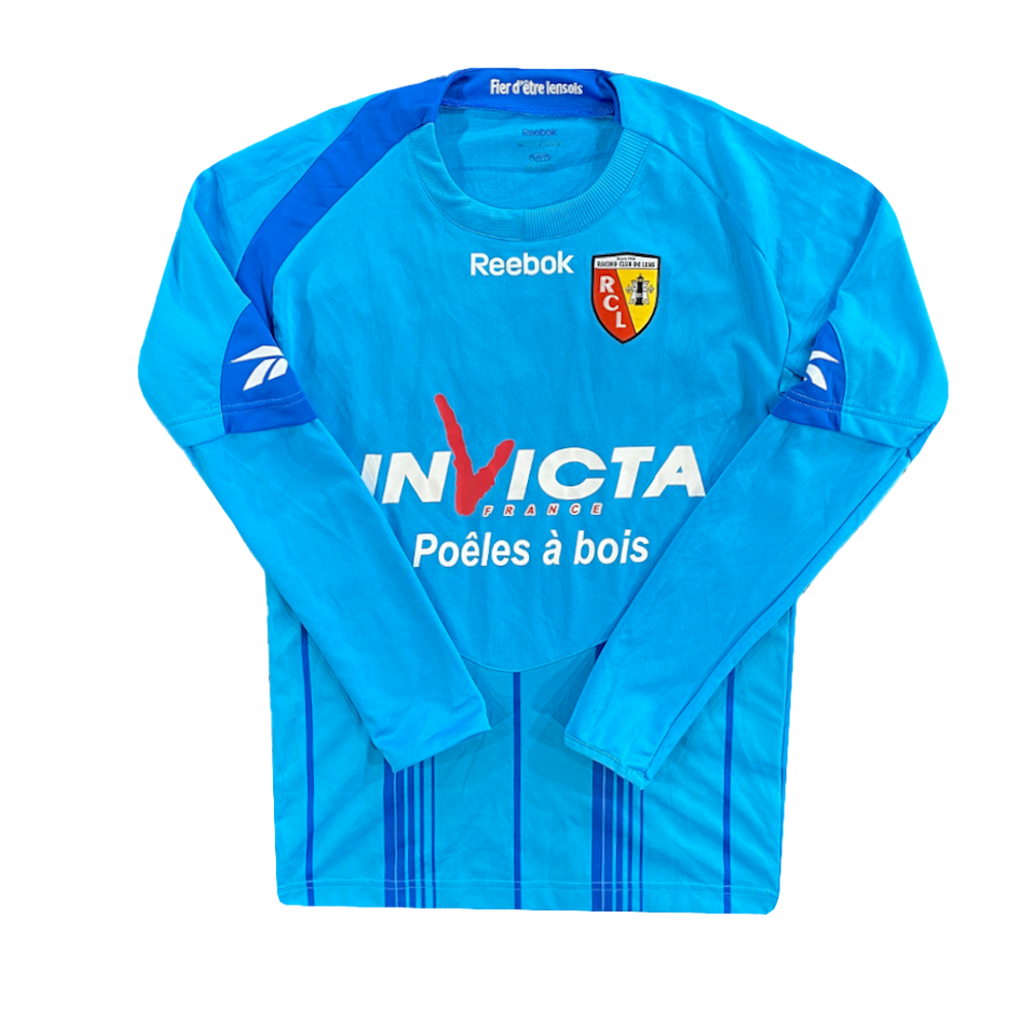 maillot rc lens vintage saison 2009-2010 invicta reebok