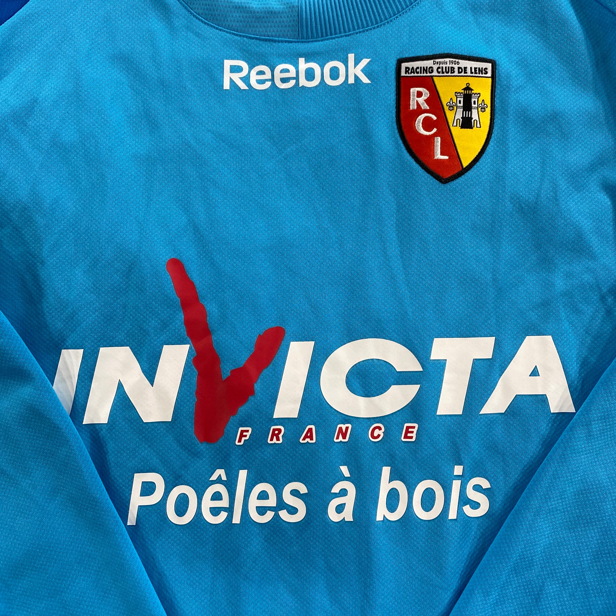 Maillot porte rc lens saison 2009-2010 - Sport & Plein air