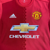 maillot manchester united vintage saison 2016-2016 chevrolet adidas