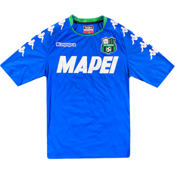 maillot sassuolo saison 2017-2018 mapei kappa