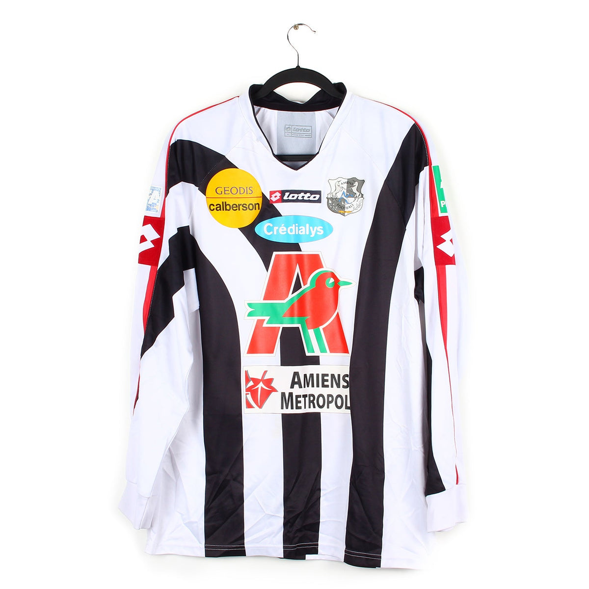 Maillot Gardien ASC Amiens Vintage, Landry Bonnefoi, Kappa, Ligue 2, Taille XL, Porté