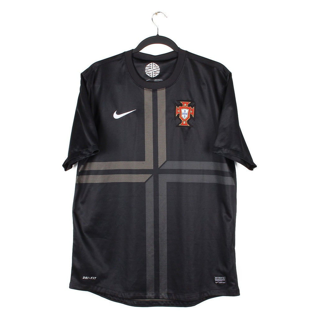 Portugal 2013/14 away black shirt maillot extérieur
