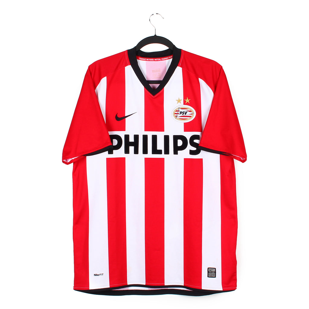 Maillot Vintage PSV Eindhoven 1983-84 - Stilo Print - Taille S - Domicile Rouge