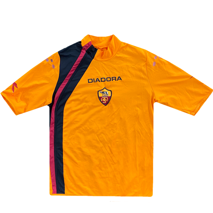 maillot as roma vintage saison 2005-2006 diadora