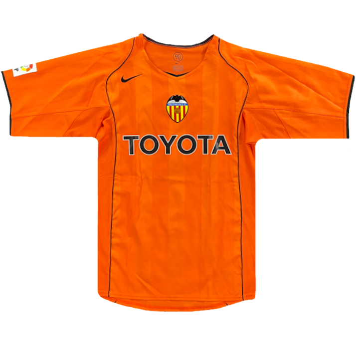 maillot valence vintage saison 2004-2005 toyota nike lfp orange